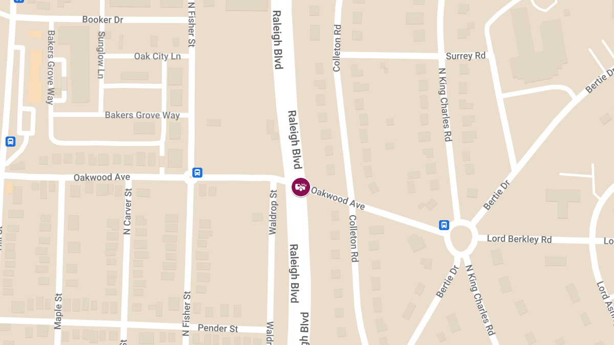 Injury Crash at N Raleigh Blvd & Oakwood Ave