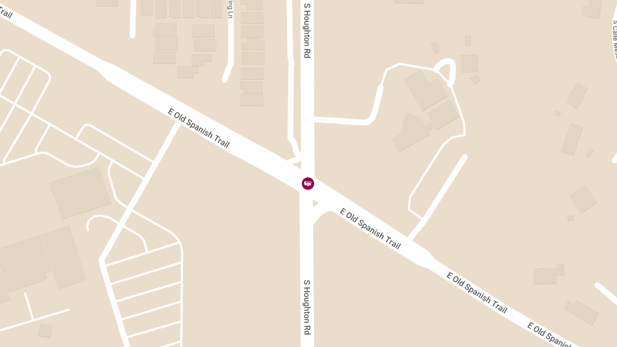 Injury Crash at Old Spanish Trl and Houghton Rd