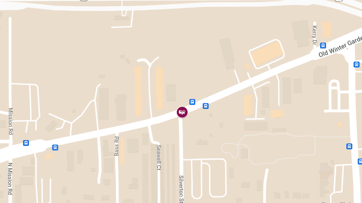 Injury Crash at Old Winter Garden Rd & Silverton Ave