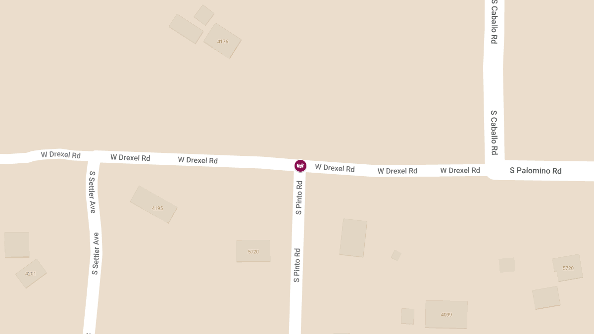 Injury Crash at Pinto Rd & Drexel Rd