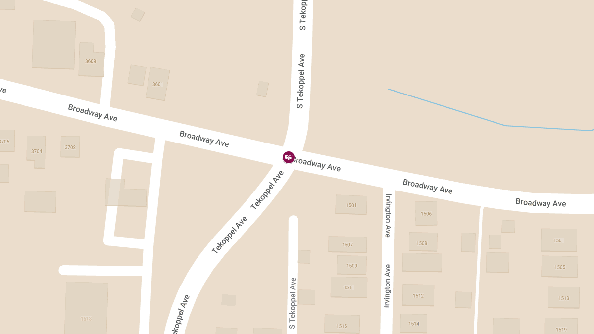 Injury Crash at Tekoppel Ave and Broadway Ave Involving Road Equipment