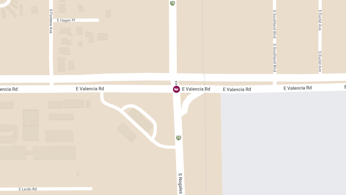 Injury Crash at Valencia Rd and Nogales Hwy