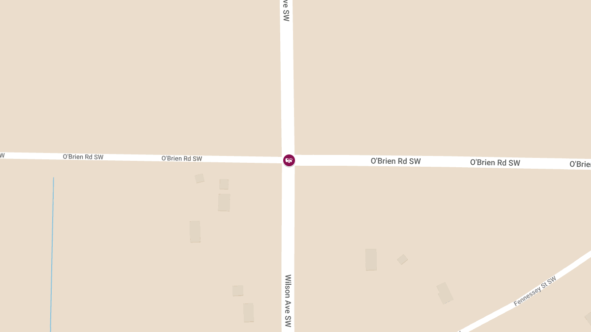 Injury Crash at Wilson Ave & O'Brien Rd