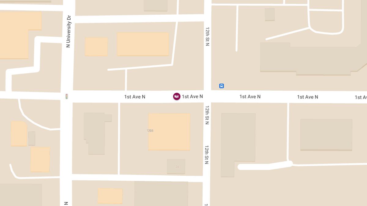 Injury Crash on 1200 Blk 1st Ave N