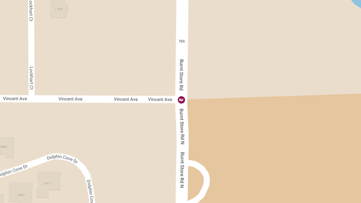 Injury Crash on Burnt Store Rd at Vincent Ave