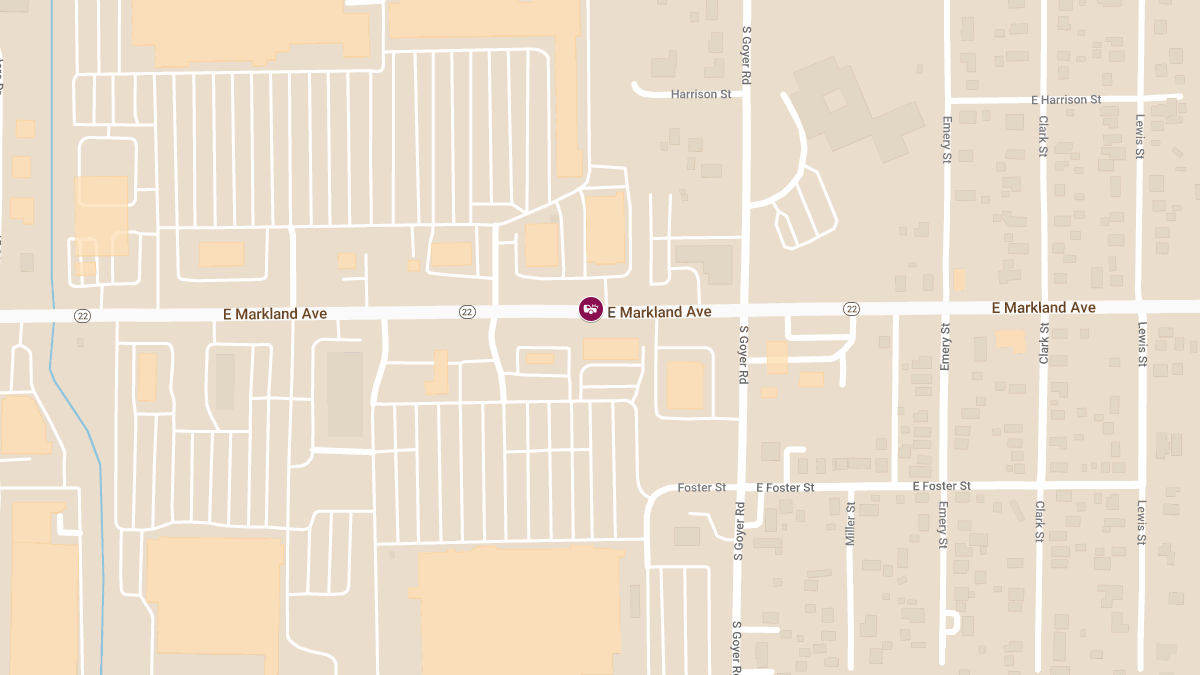 Injury Crash on E Markland Ave in Front of Walgreens
