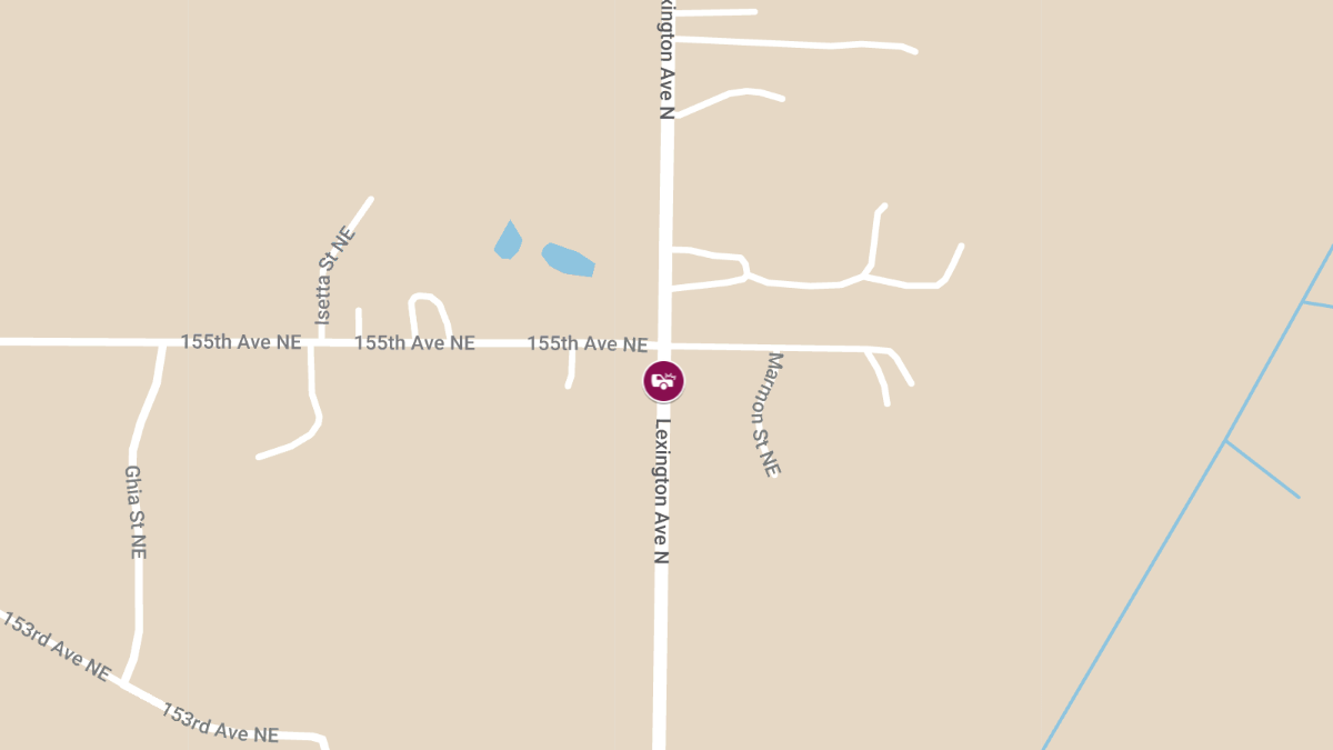 Injury Crash on Highway 36 W at Lexington Ave N