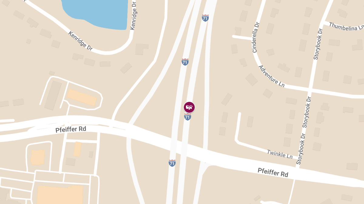 Injury Crash on I-71 NB Near 15.3 Mile Marker