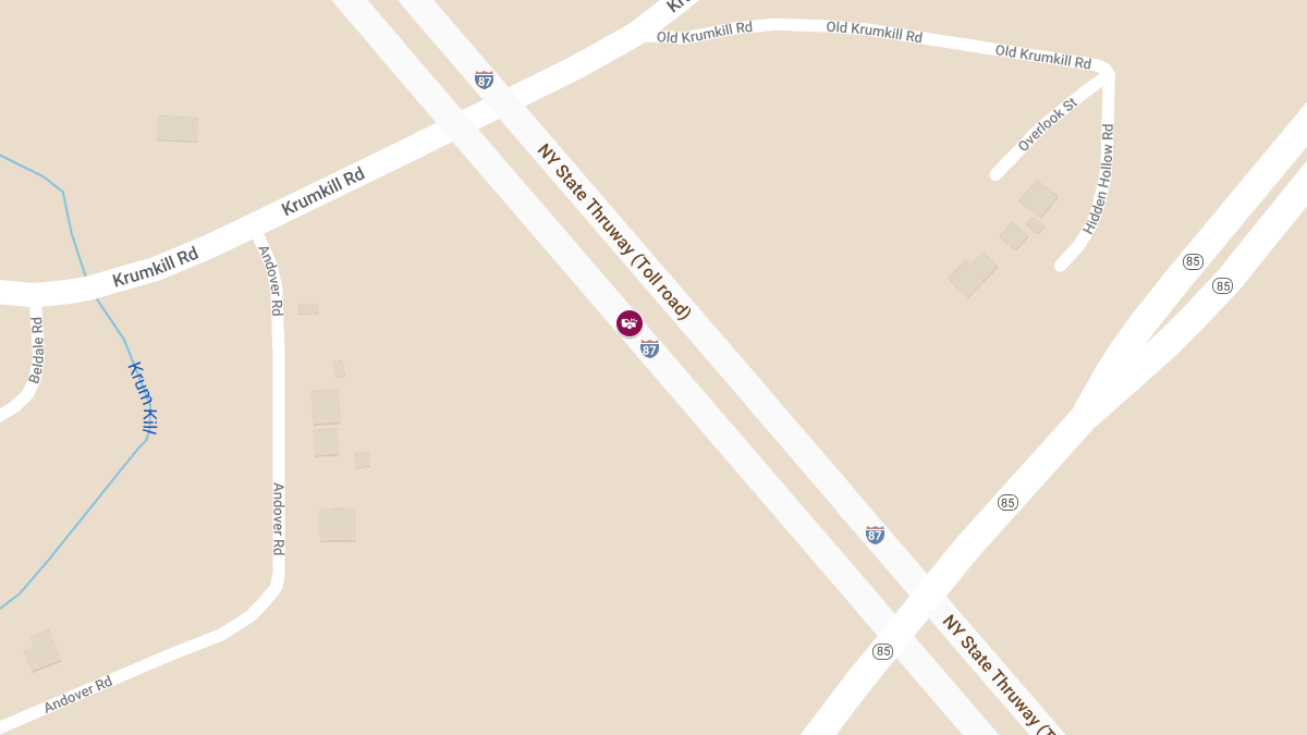 Injury Crash on I-87 NB Between Exit 21 and Exit 21B