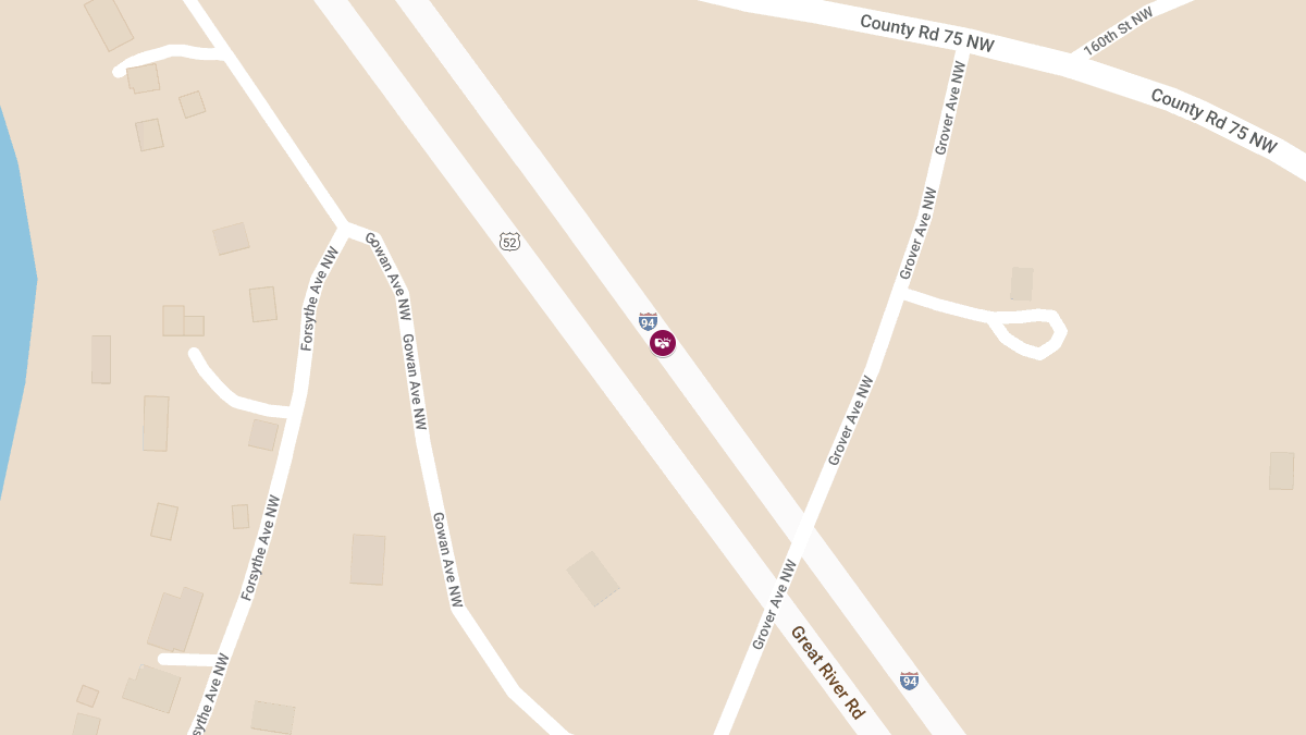 Injury Crash on I-94 EB near Milepost 177