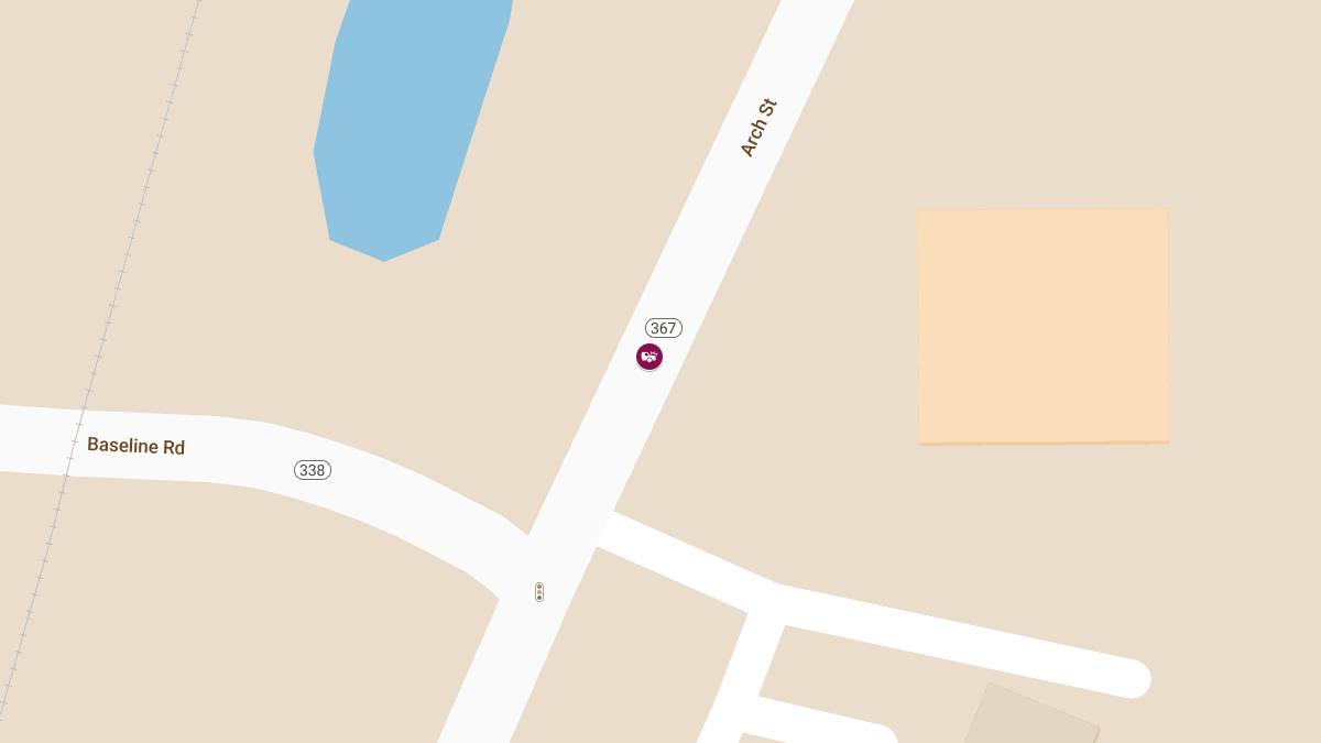 Injury Crash on NB State Highway 367 near State Highway 338