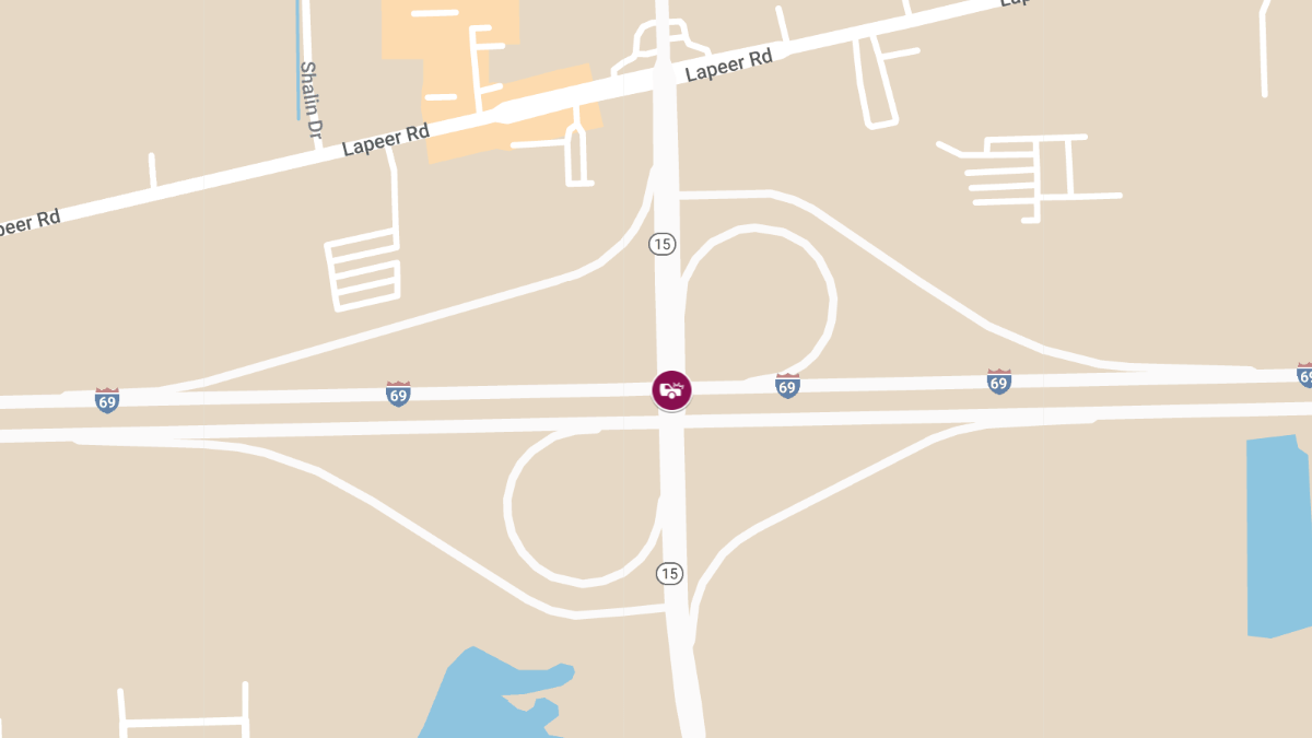 Injury Crash on NB State Rd to EB I-69 Ramp