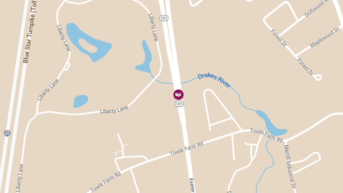 Injury Crash on Rte 101 EB at MM 89.0