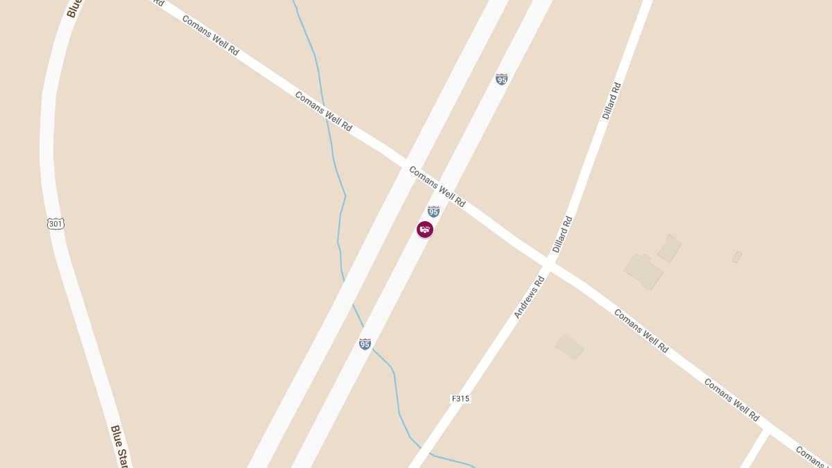 Injury Crash on Rte 95 North at Exit 8