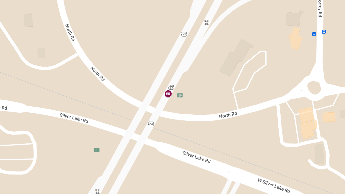 Injury Crash on SB US-23 Near North Rd