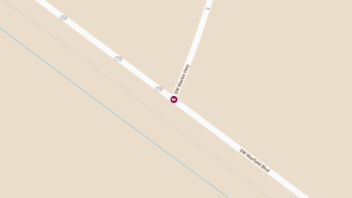 Injury Crash on SR-710 at SW Martin Hwy