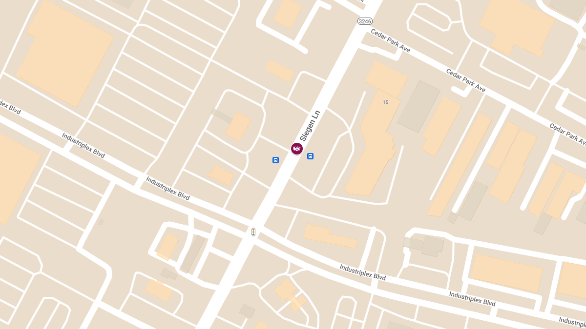 Injury Crash on Siegen Ln Between Industriplex Blvd and Cedar Park Ave