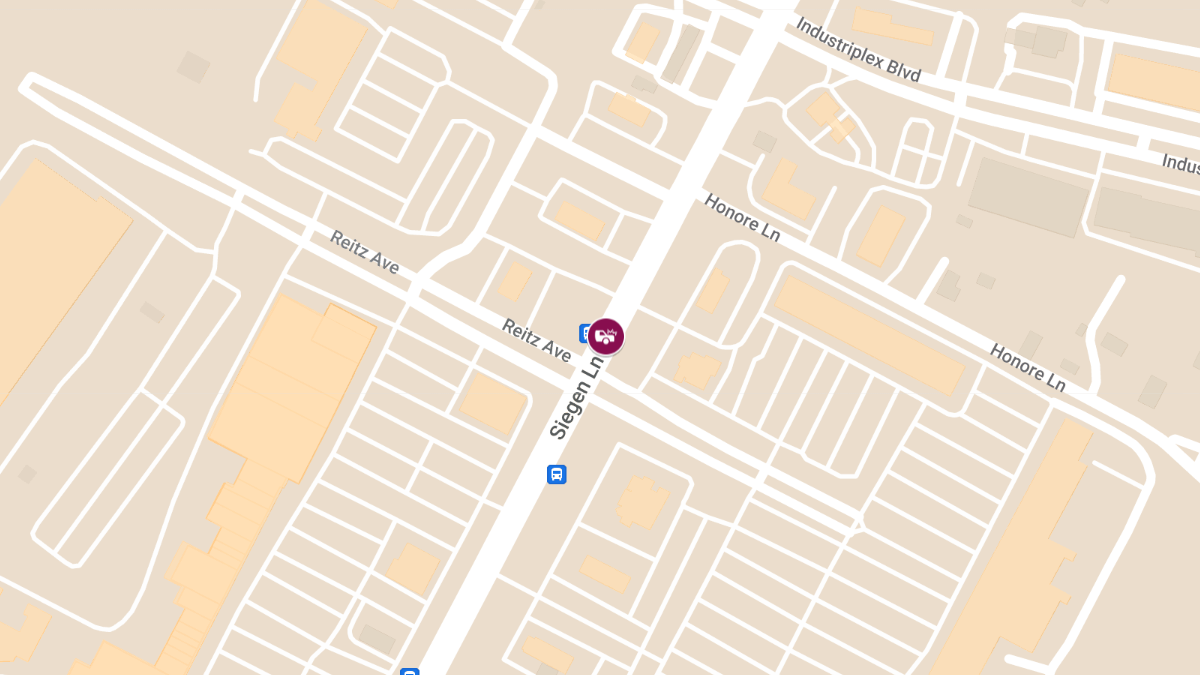 Injury Crash on Siegen Ln NB at Reitz Ave