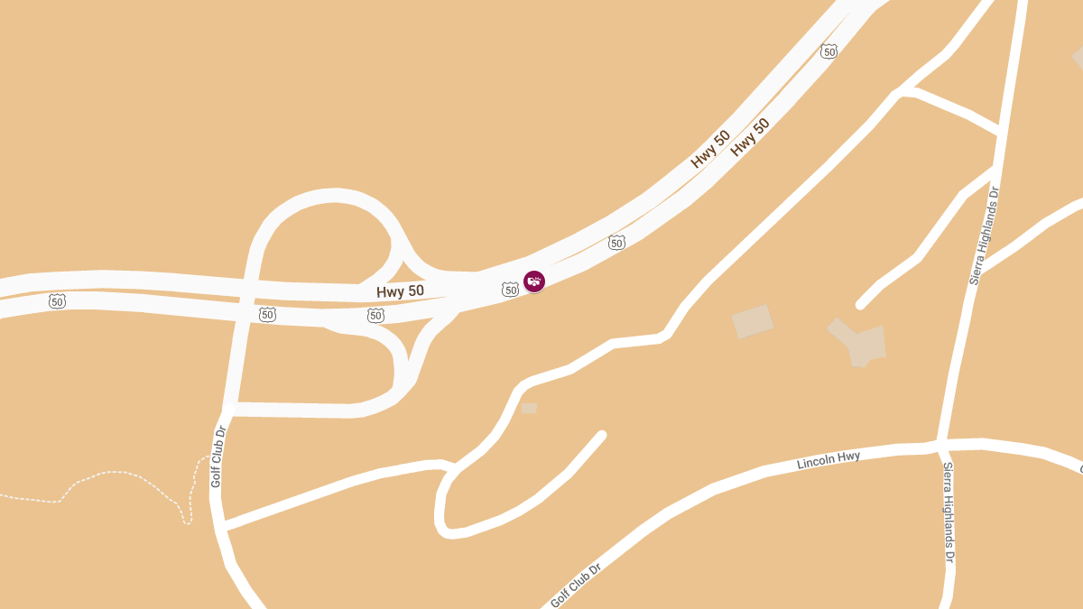Injury Crash on US-50 near Golf Club Dr