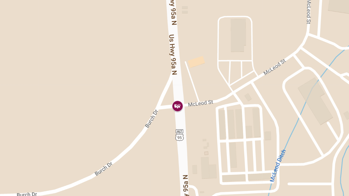 Injury Crash on US ALT 95 Hwy N & McLeod St
