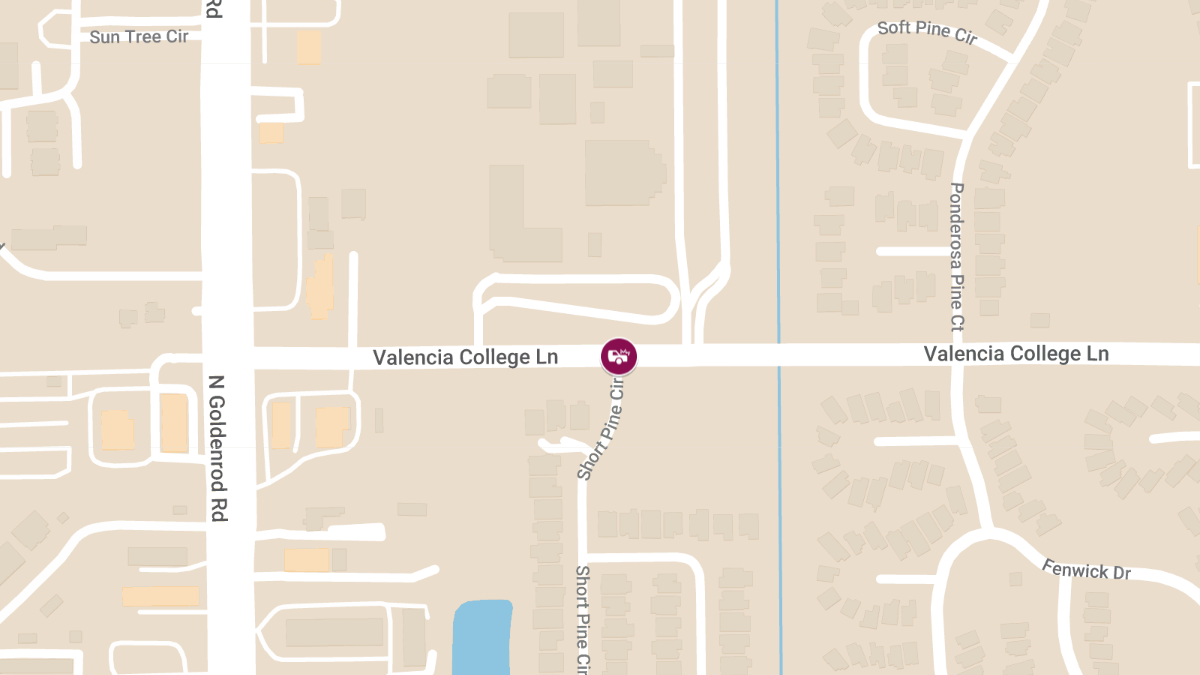 Injury Crash on Valencia College Ln Near Short Pine Cir