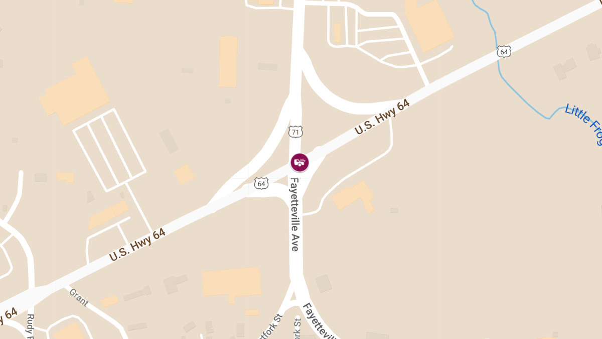 Injury Crash on WB U.S. Highway 64 Near U.S. Highway 67