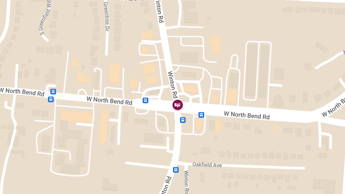 Injury Crash on Winton Rd near W North Bend Rd in College Hill