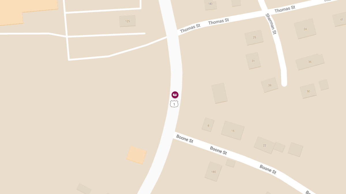 Injury Crash with Vehicle Rollover on US 1 Exit Ramp