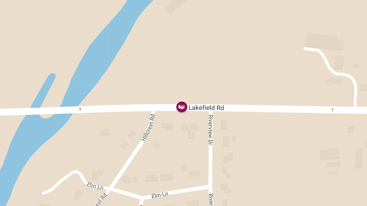 Injury Rollover Accident at Lakefield Rd and PW Rd