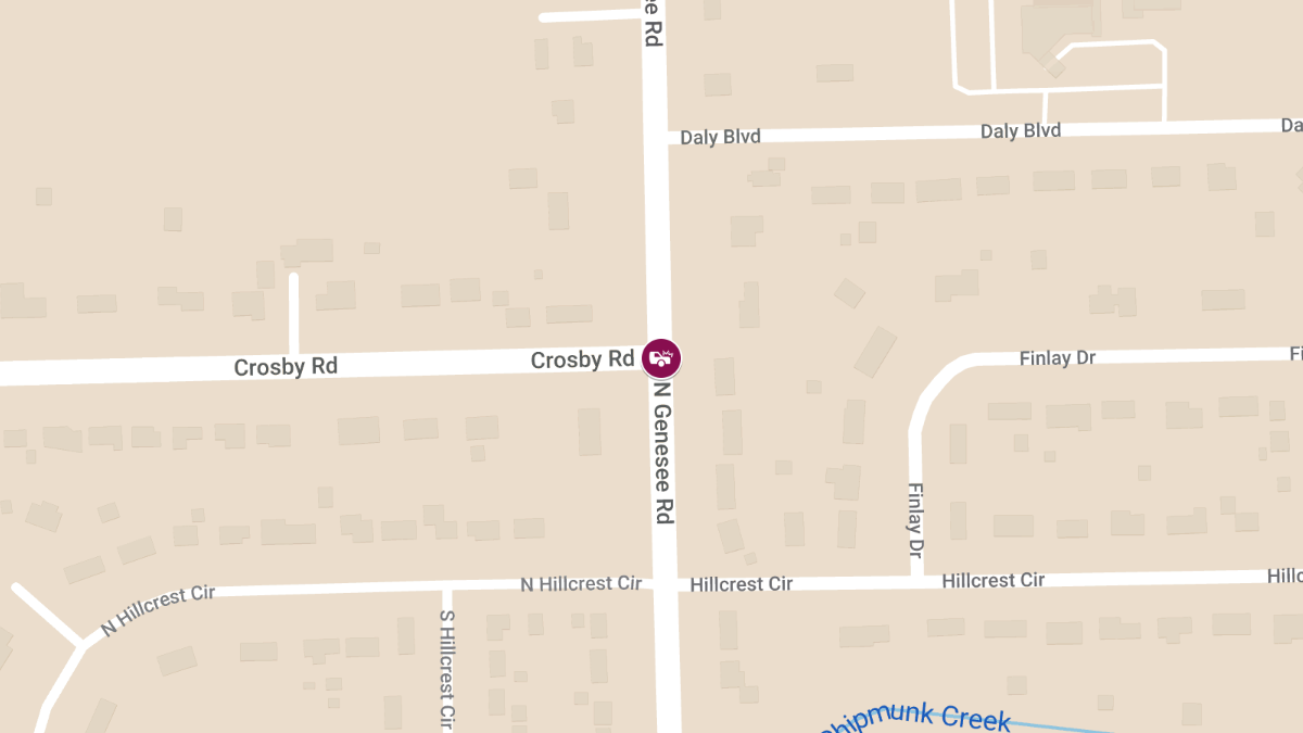 Injury Vehicle Accident at N Genesee Rd & Crosby Rd