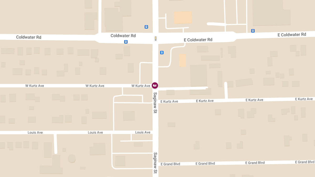 Injury Vehicle Accident at N Saginaw St & E Kurtz Ave