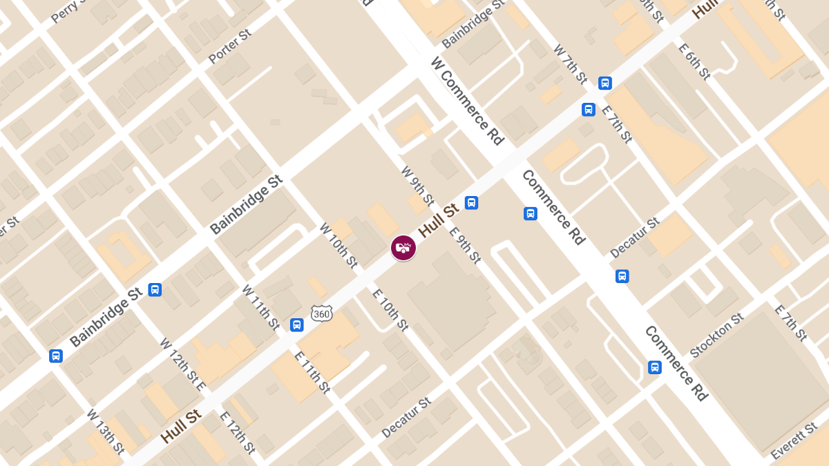 Injury Vehicle Collision on 700 Block of Hull St