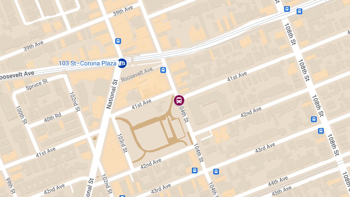 MTA Bus Driver Injured in Collision at 104th St & 41st Ave