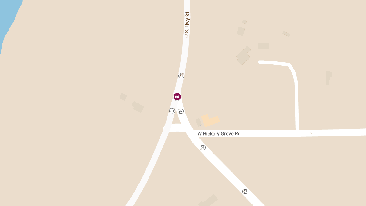 Major Collision on AL-97 at US-31 Causes Delays