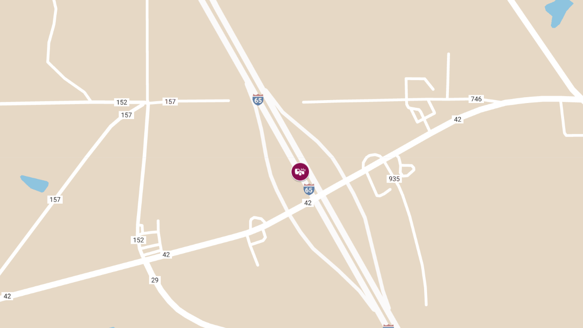 Major Crash Cleared on I-65 Southbound at Exit 219