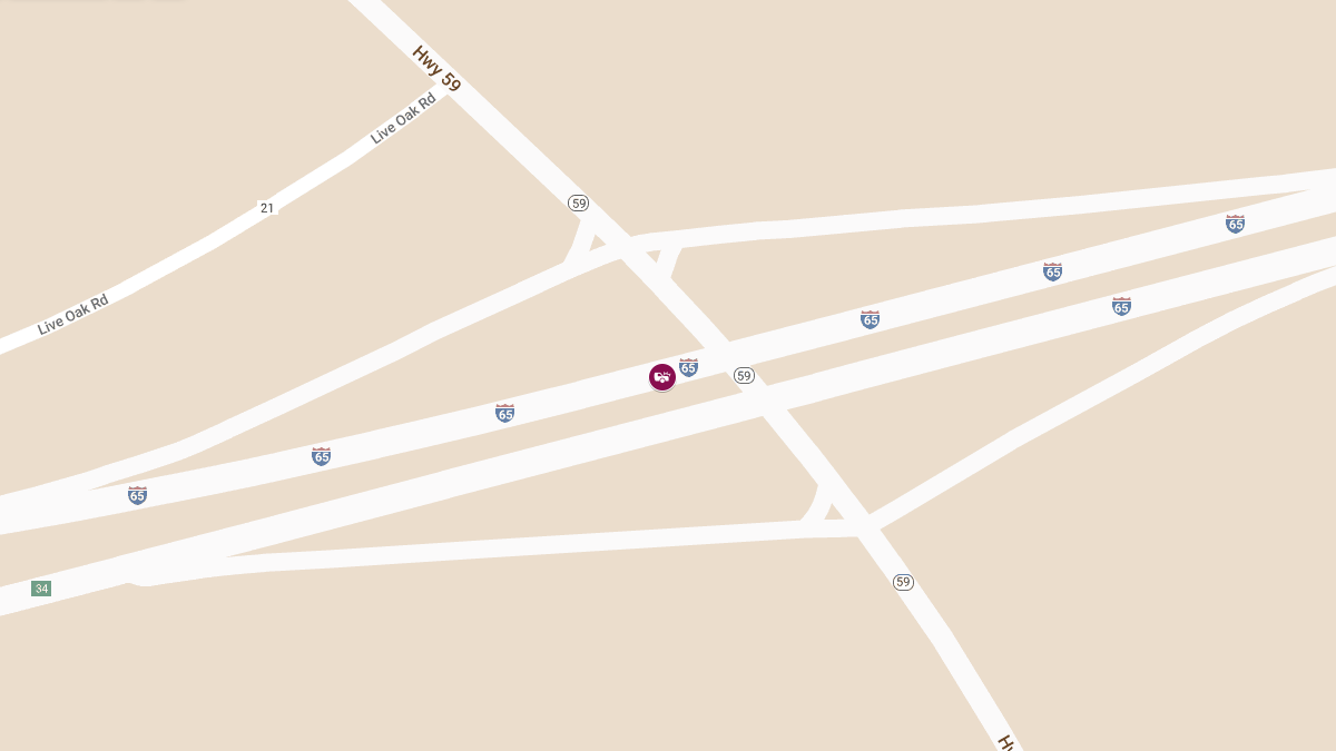 Major Crash Closes I-65 SB Near Exit 34AL 59