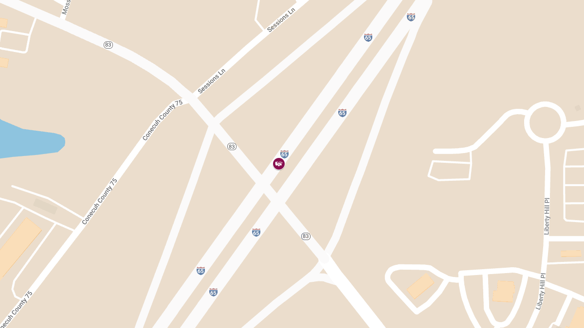 Major Crash Shuts Down I-65 SB at MP 94.97 Past Exit 96CR 83