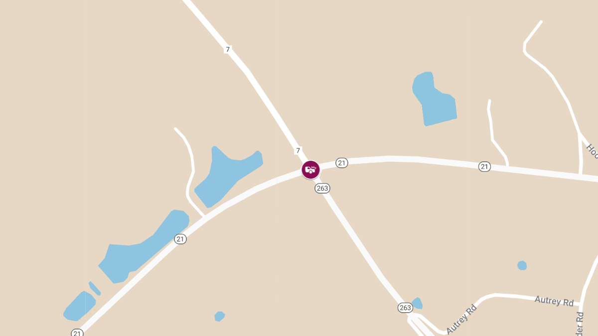 Major Crash on AL 21 at MP 103.72 near AL 263