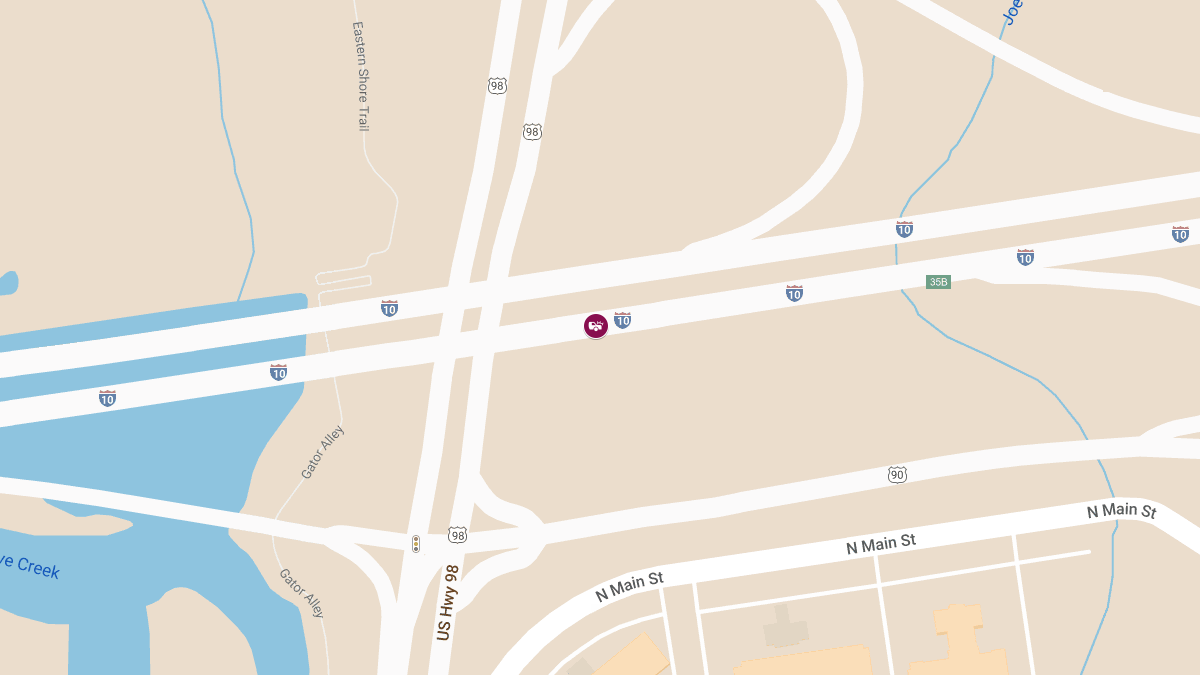 Major Crash on I-10 EB at Exit 35 Causes Delays