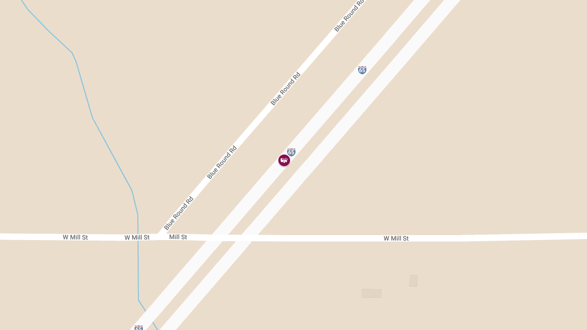 Major Crash on I-65 NB Past Exit 114 Closes Roadway