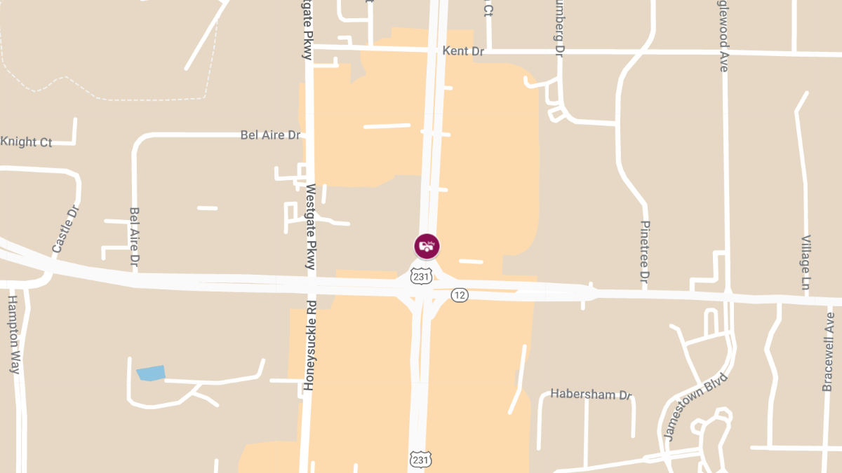 Major Crash on US231 Ross Clark Cir WB at MP 10.38 near US84