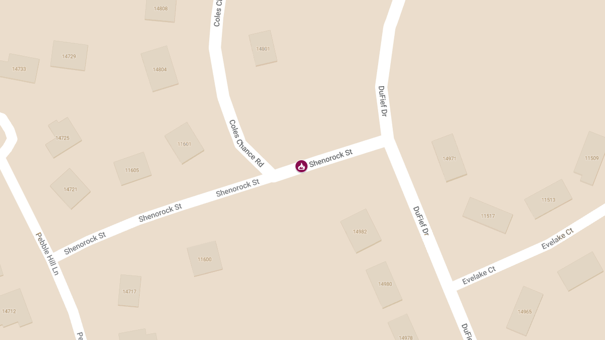 Major House Fire on Shenorock St Injures One