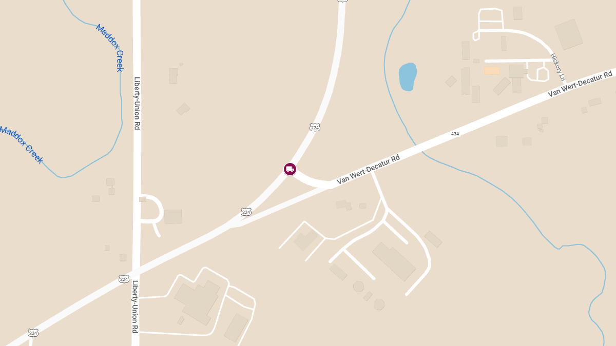 Man Airlifted After Crash with Box Truck at US-224 and Van Wert Decatur Rd