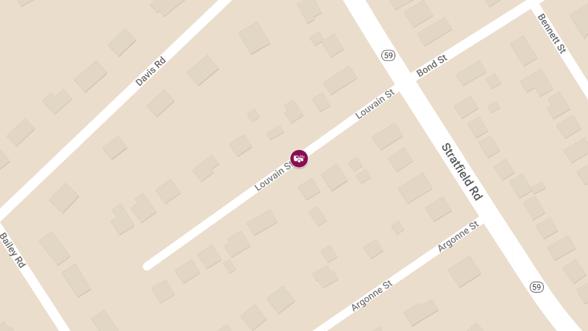 Man Hospitalized After Fire Breaks Out at Louvain St Home