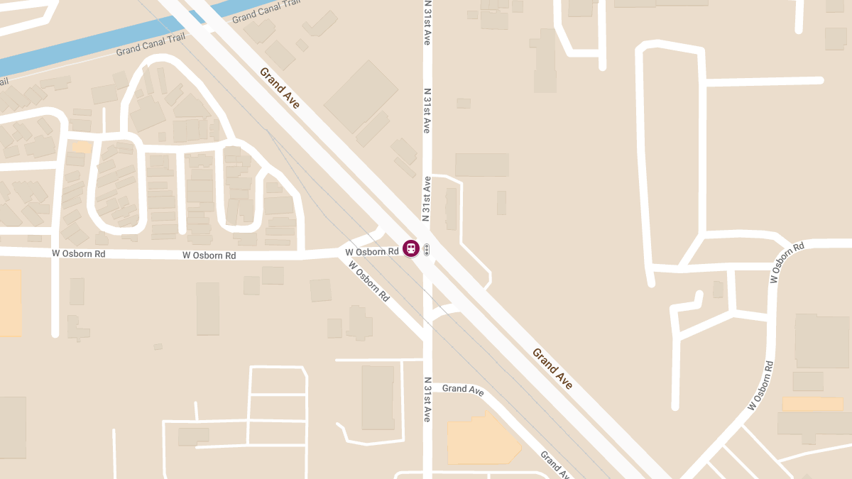 Man Killed in Train Accident near Osborn Rd and Grand Ave