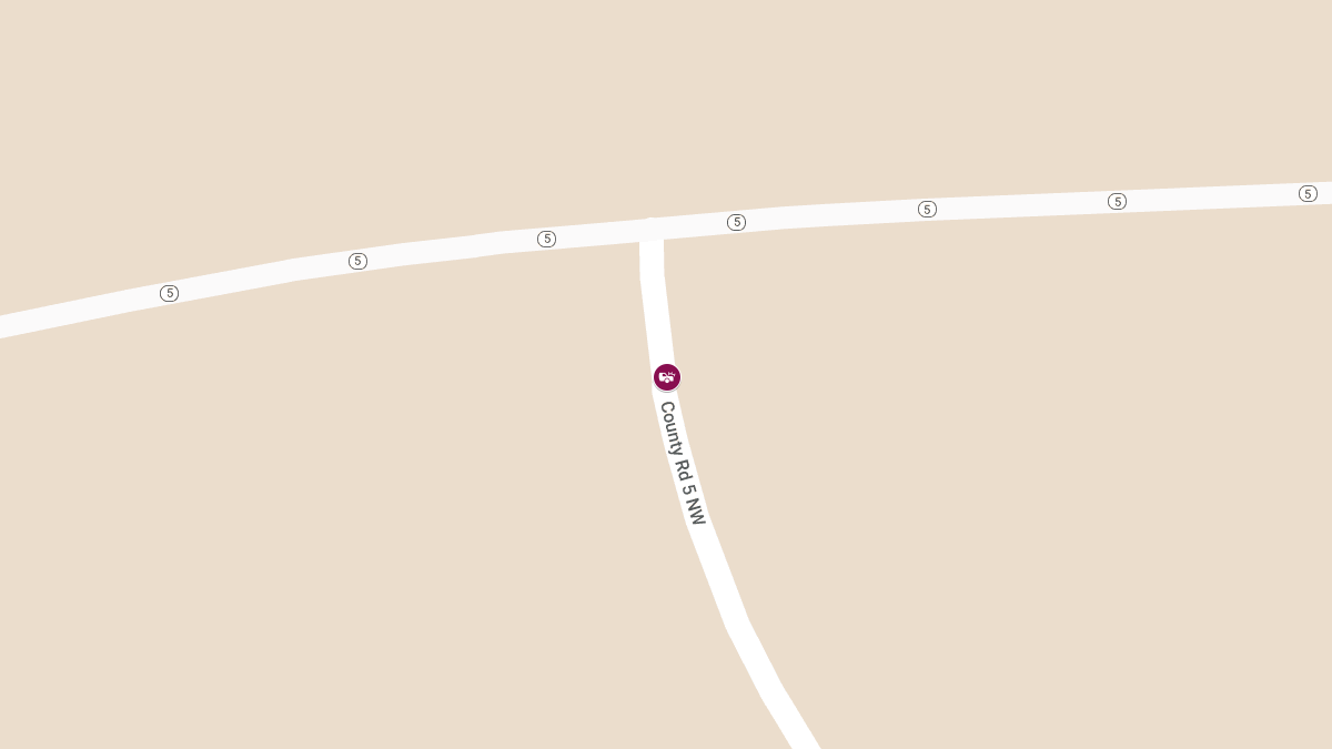Man Seriously Injured in Crash on Williams County Rd 5