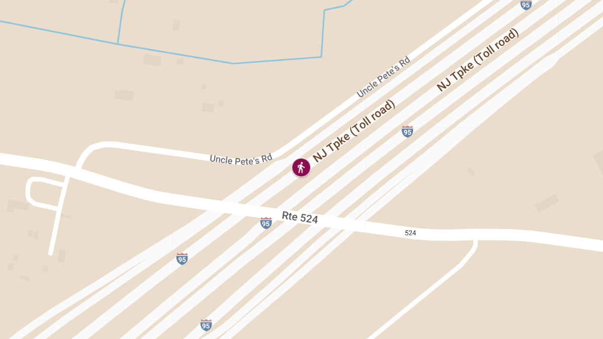 Man Struck and Killed on NJ Turnpike After Multi-Vehicle Crash Near Exit 7A