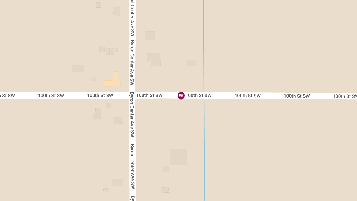 Middleville Man Seriously Injured in Crash on 100th St SW