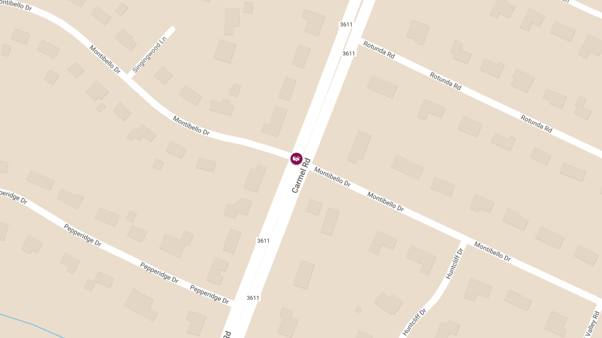 Motor Vehicle Accident at Carmel Rd & Montibello Dr Causes Injuries