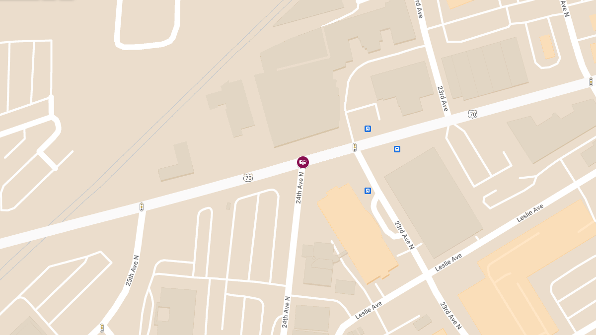 Motor Vehicle Accident at Charlotte Ave & 24th Ave N Causes Injuries